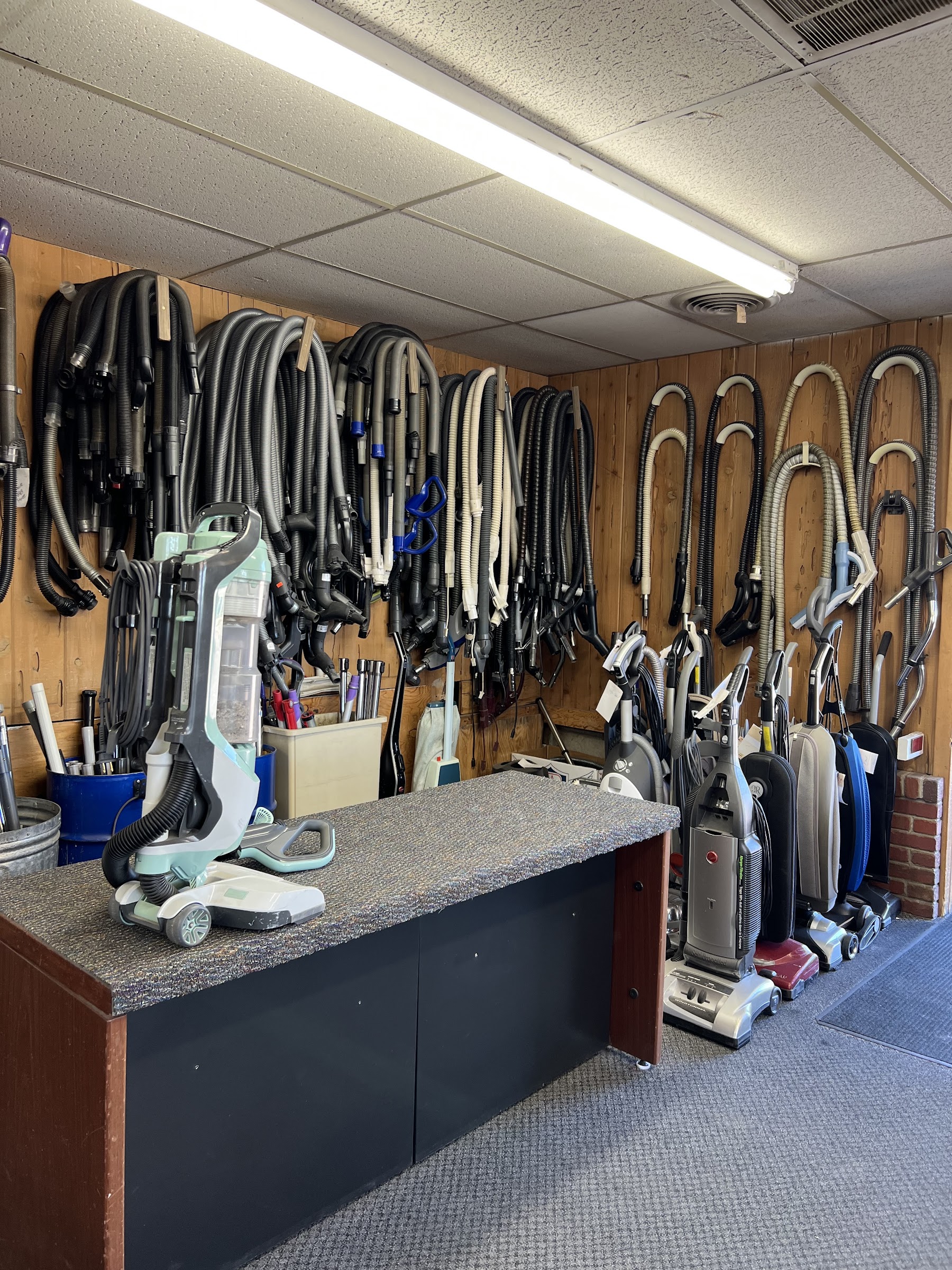 Vacuum hoses and machines inside Discount Vacuum